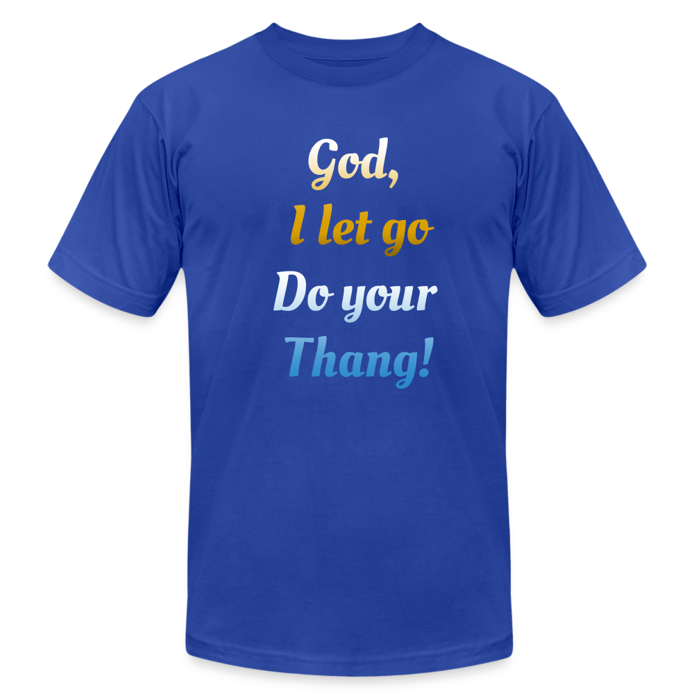 God Do Your Thang - royal blue