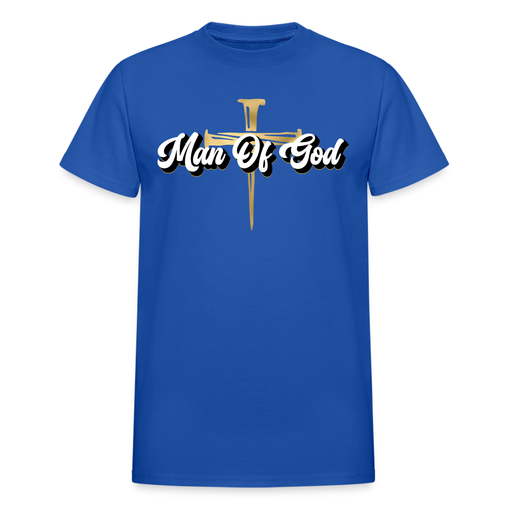 Man Of God - royal blue