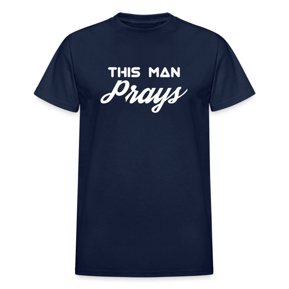 This Man Prays - navy