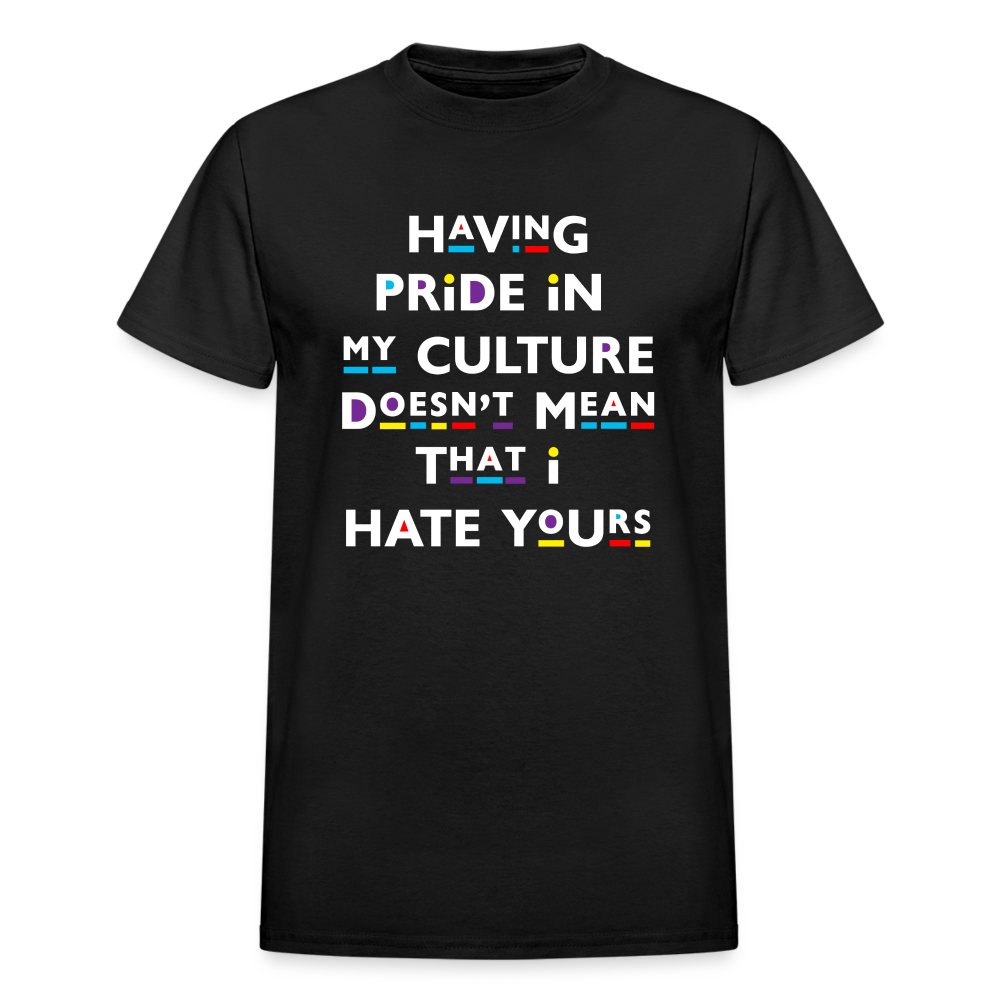 Pride In My Culuter Unisex T-Shirt - black