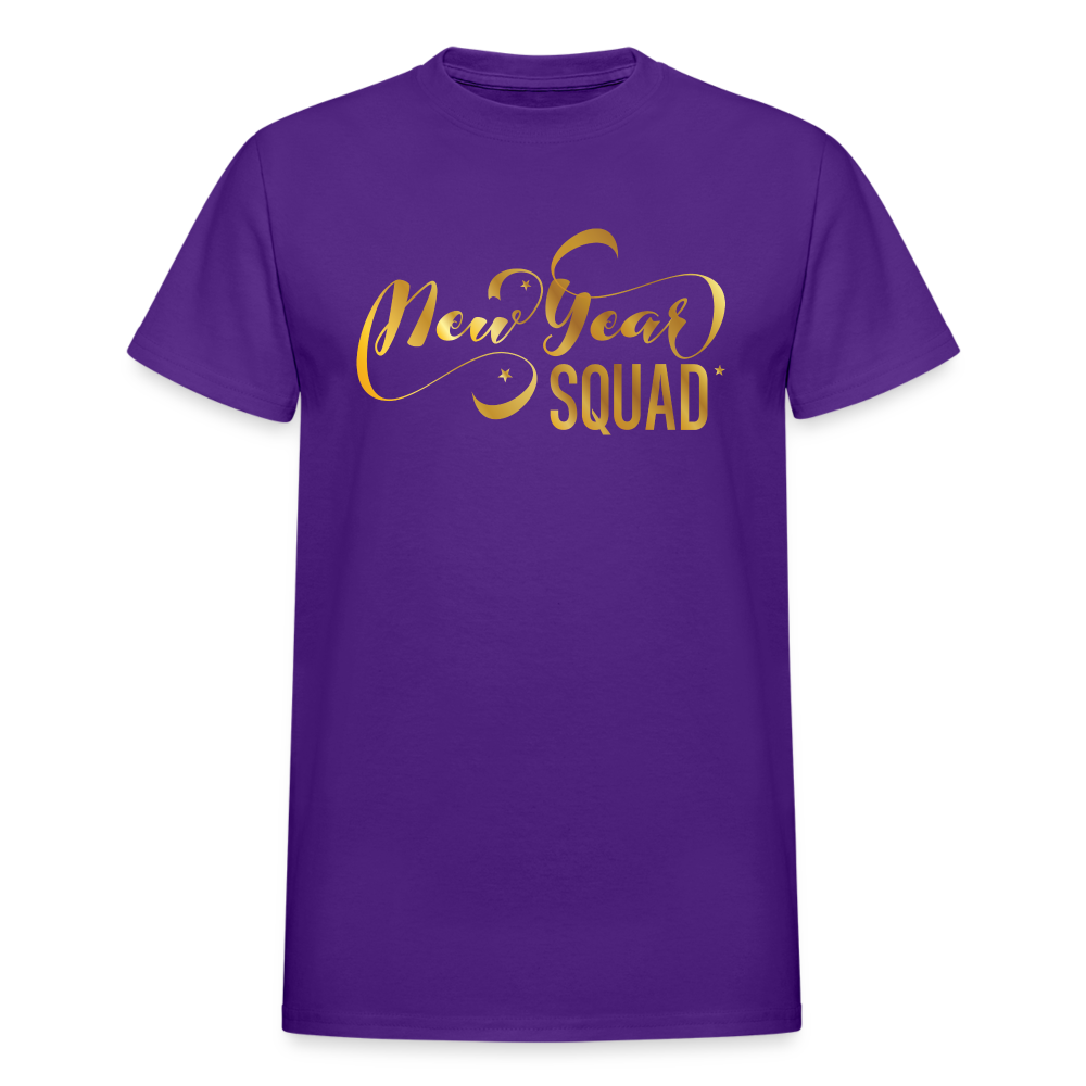 New Year Squad Unisex T-Shirt - purple