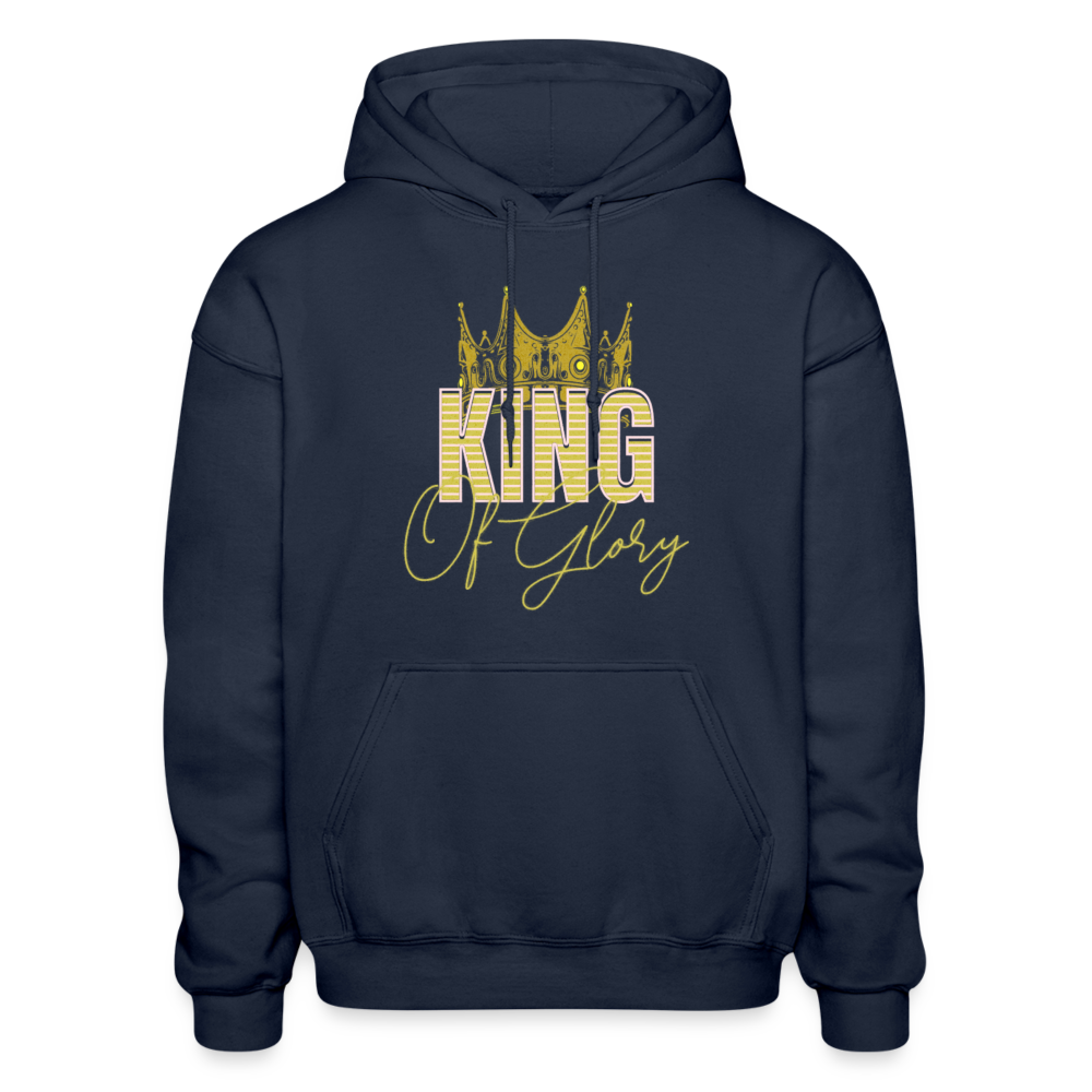 King Of Glory Unisex Hoodie - navy