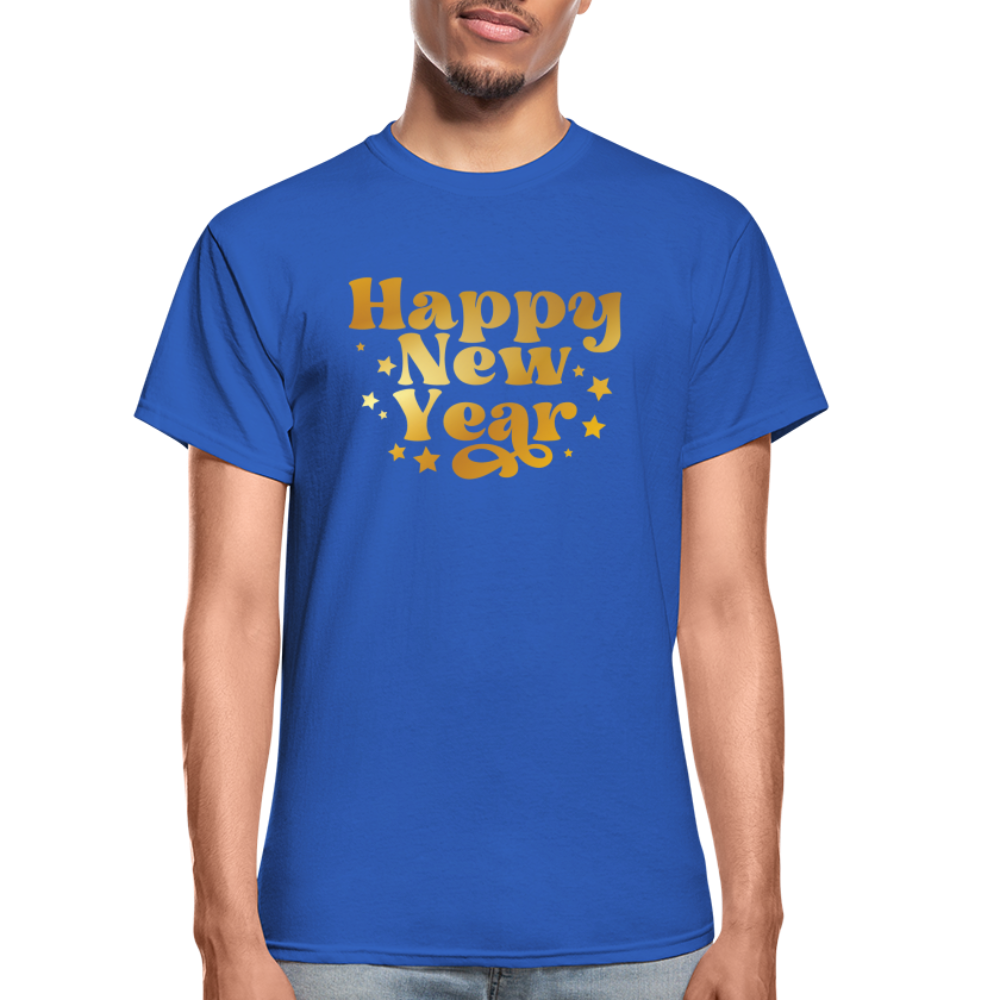 Happy New Year Unisex T-Shirt - royal blue