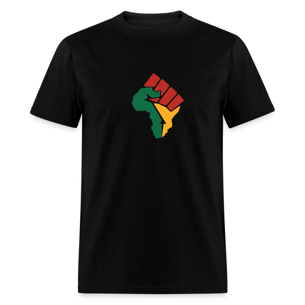 Africa Power Fist Unisex Classic T-Shirt - black