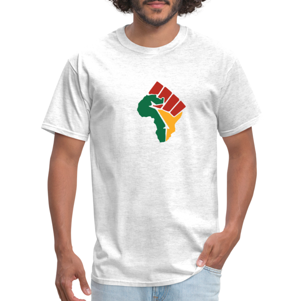 Africa Power Fist Unisex Classic T-Shirt - light heather gray