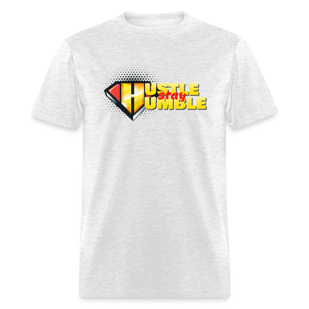 Hustle But Stay Humble Unisex Classic T-Shirt - light heather gray