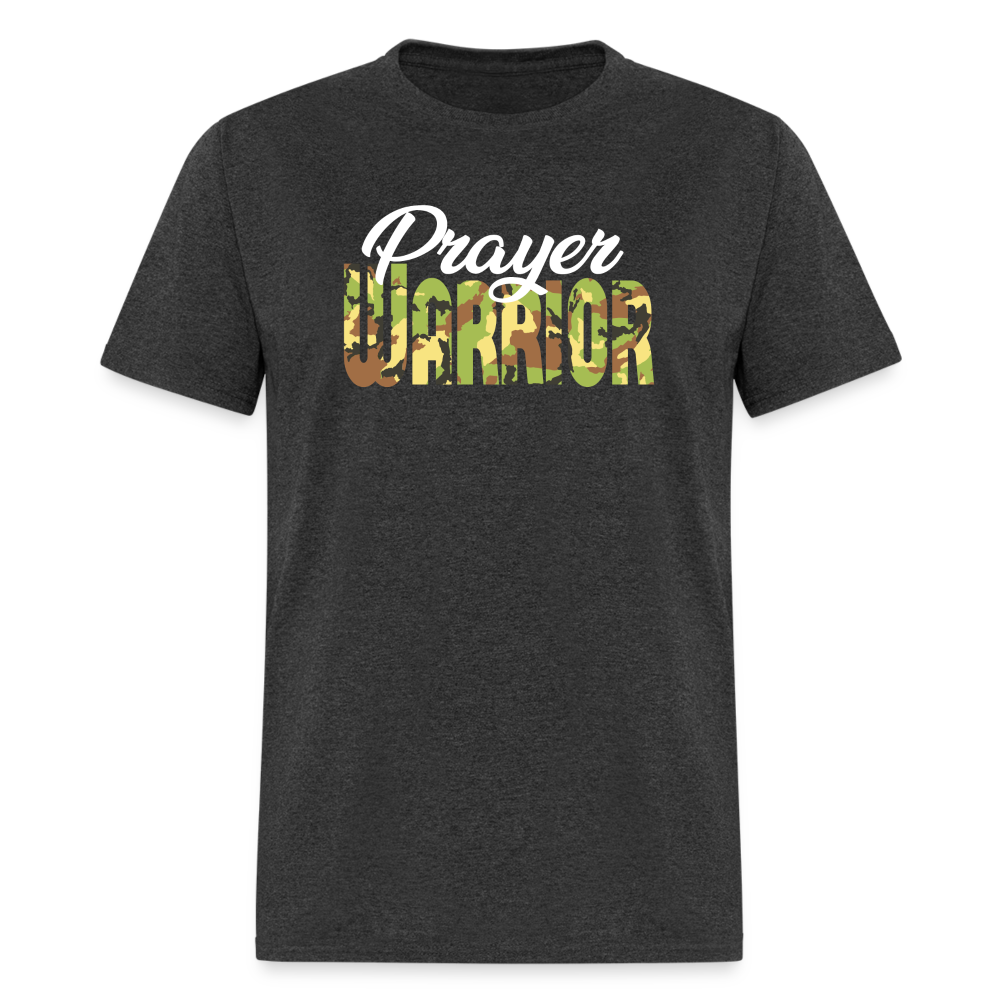 Prayer Warrior Unisex T-Shirt - heather black