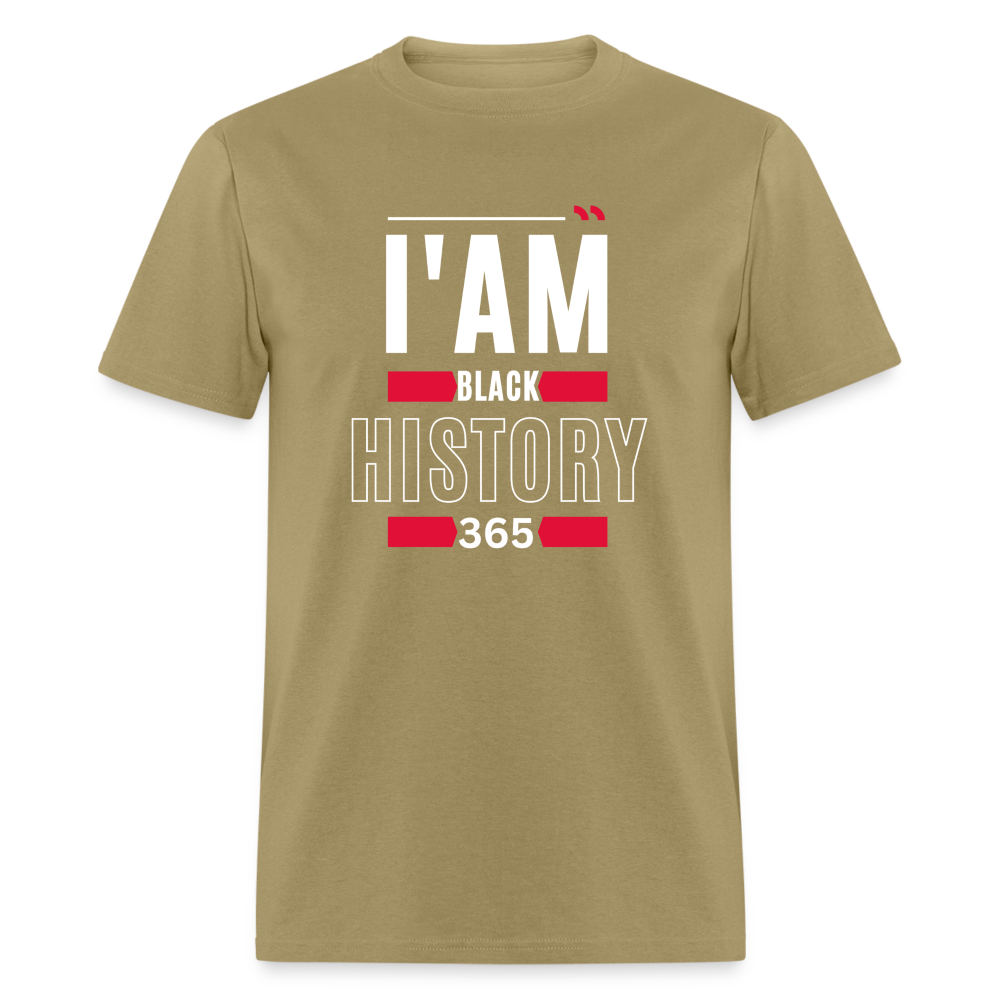 Black History 365 Unisex T-Shirt - khaki