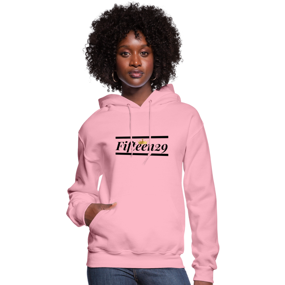 Fifteen29 (Black Letters) Women's Hoodie - classic pink