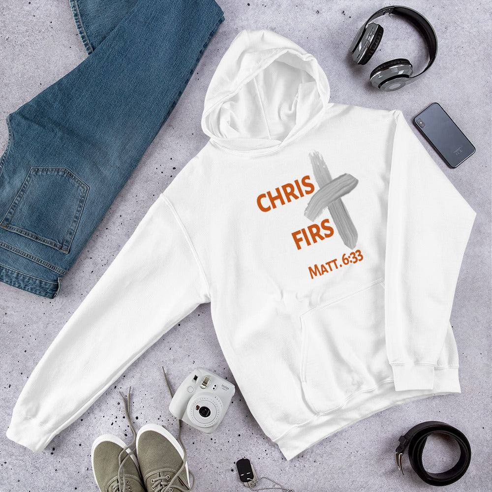 Christ First Unisex Hoodie