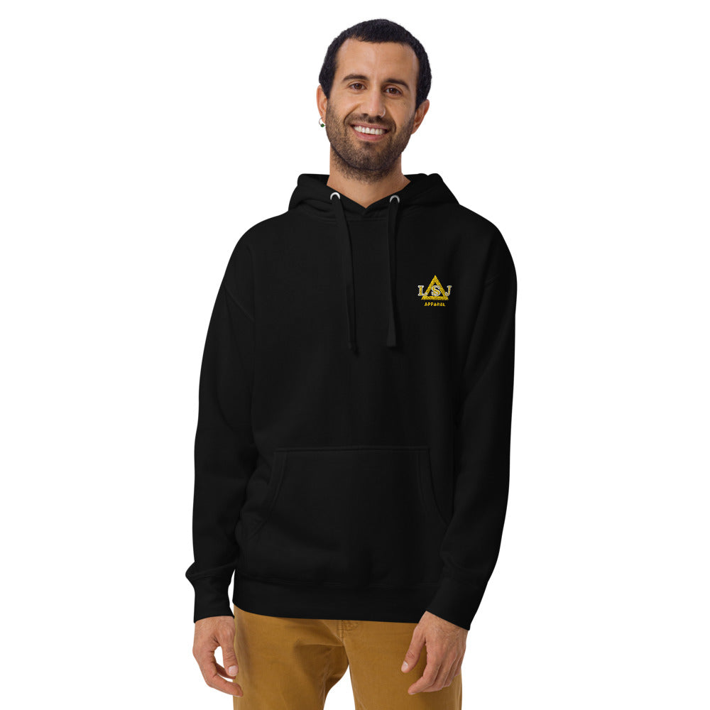 LSJ Embroidered Unisex Hoodie