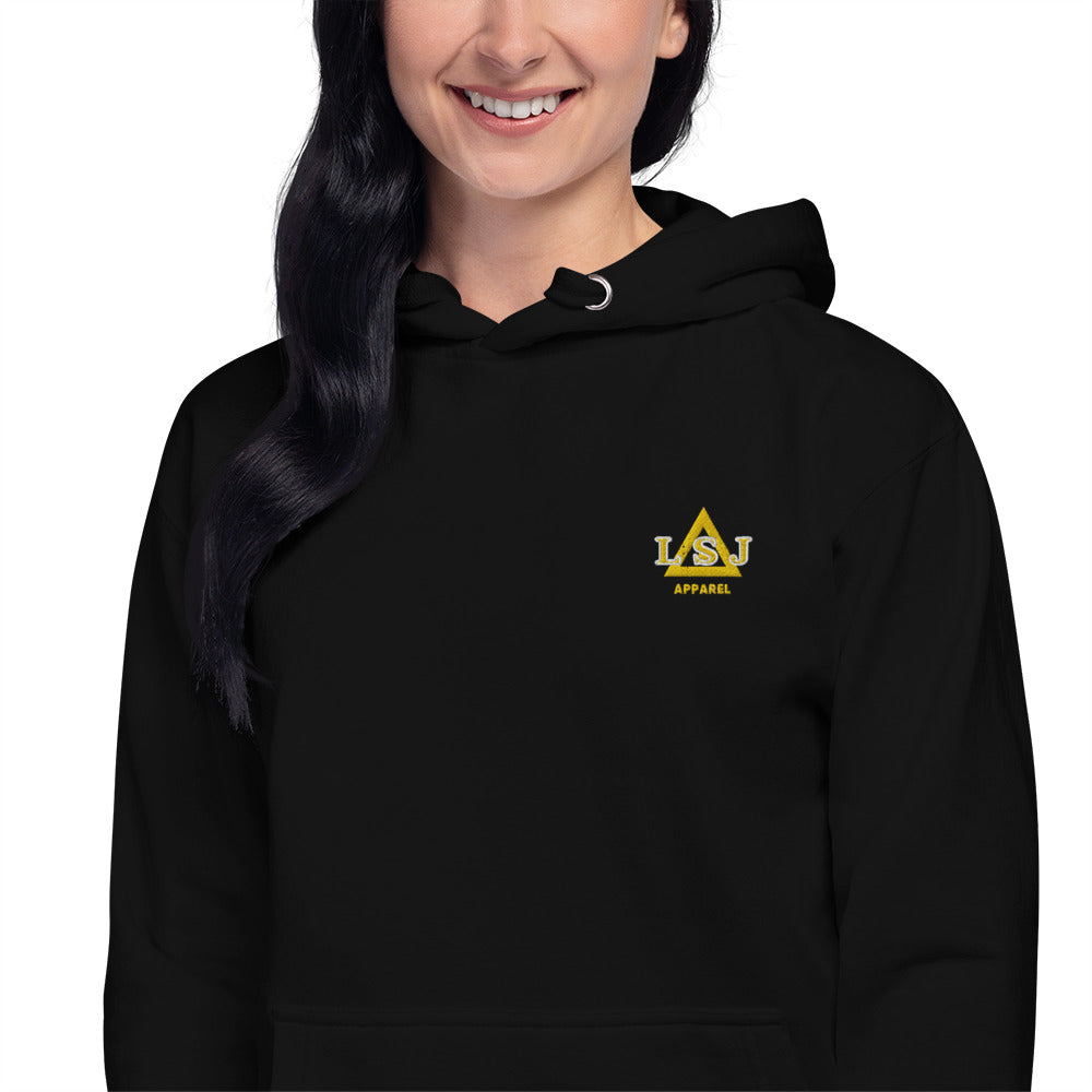 LSJ Embroidered Unisex Hoodie