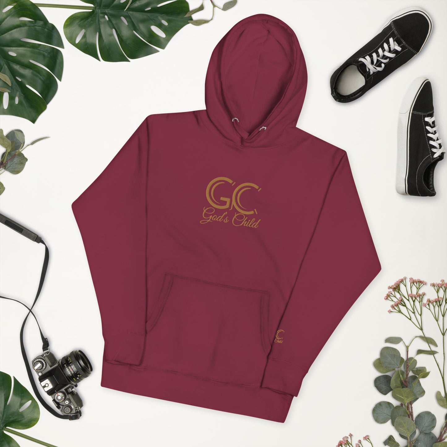 God's Child Embroidered Unisex Hoodie