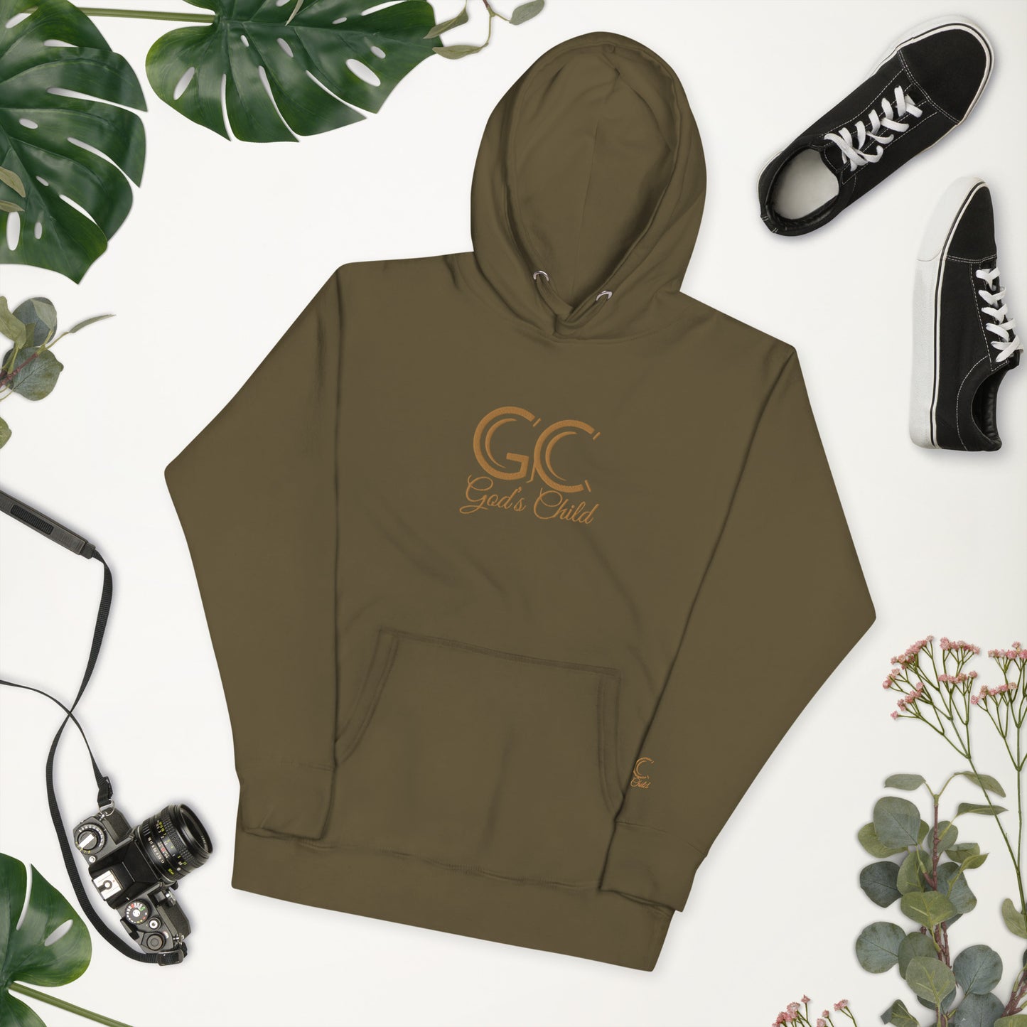 God's Child Embroidered Unisex Hoodie
