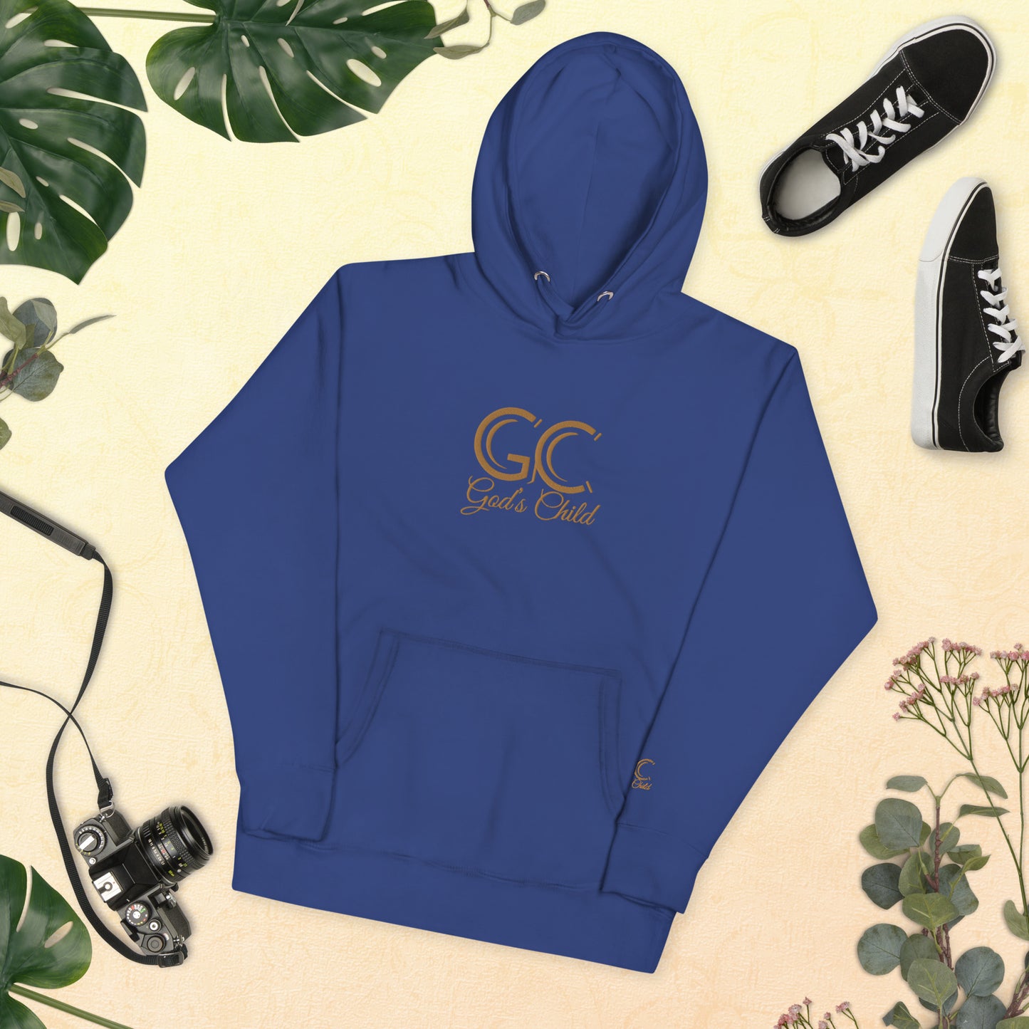 God's Child Embroidered Unisex Hoodie