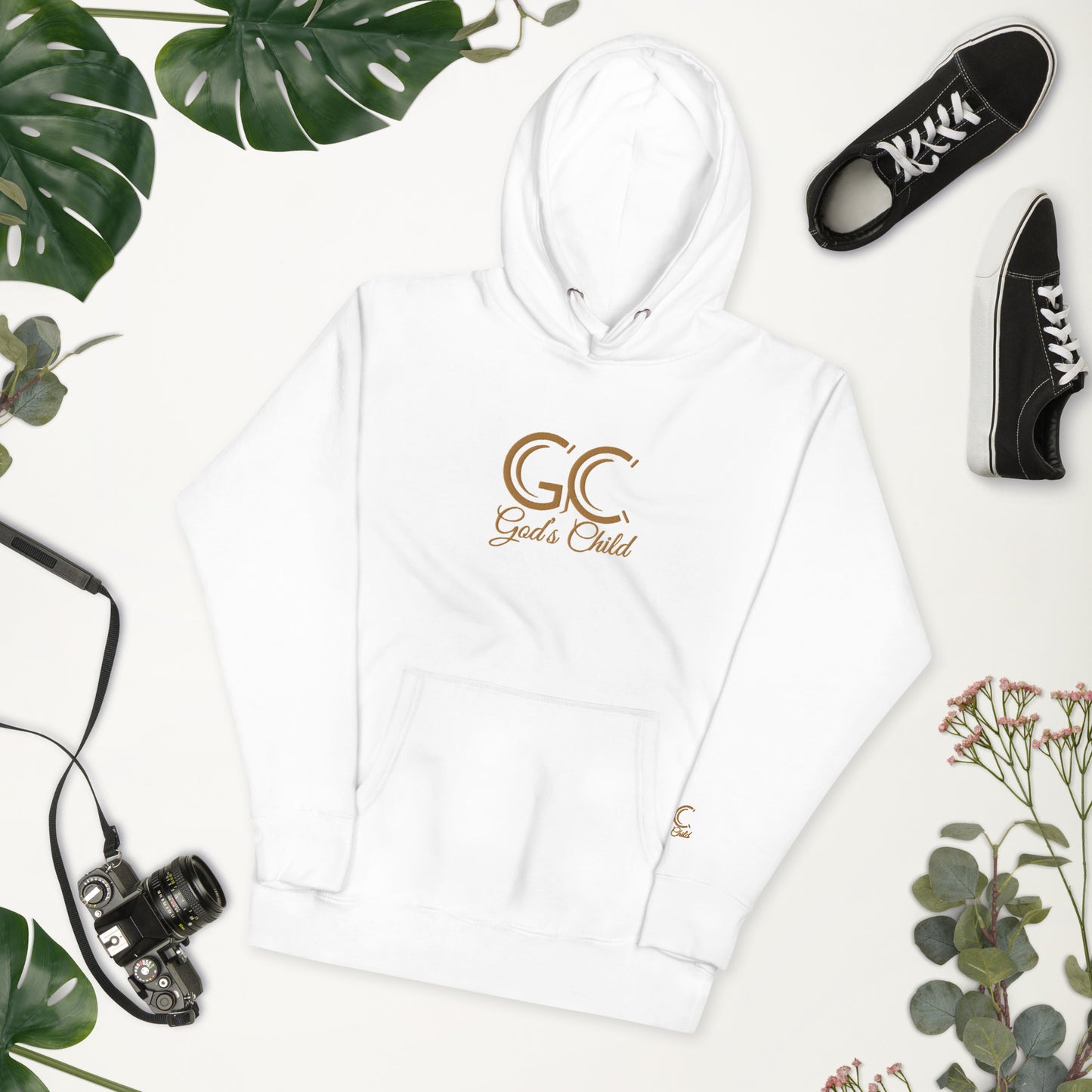 God's Child Embroidered Unisex Hoodie