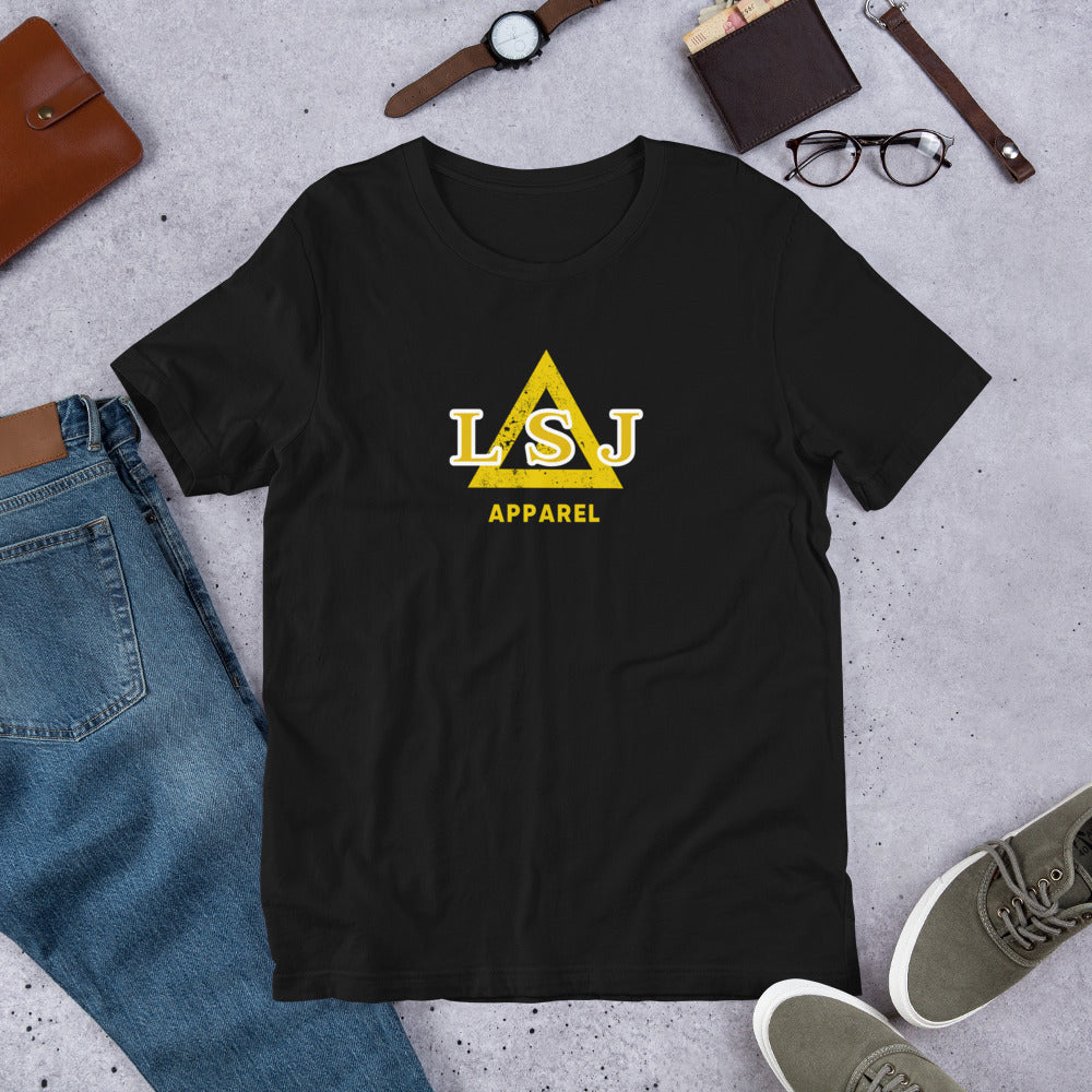 LSJ Brand T-Shirt Black