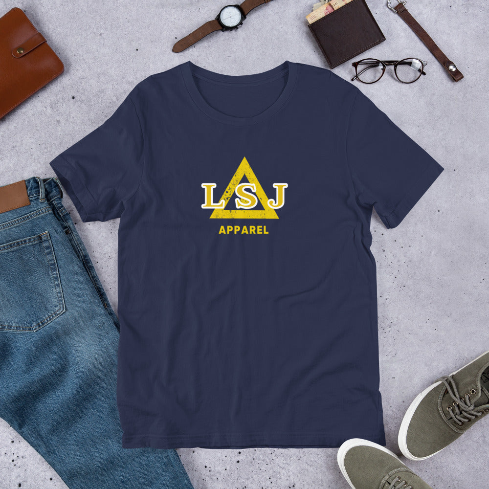 LSJ Brand T-Shirt Navy Blue