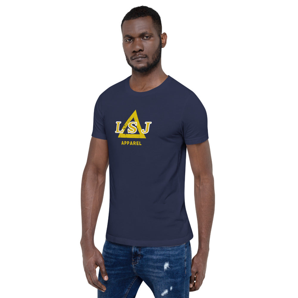LSJ Brand T-Shirt Navy Blue