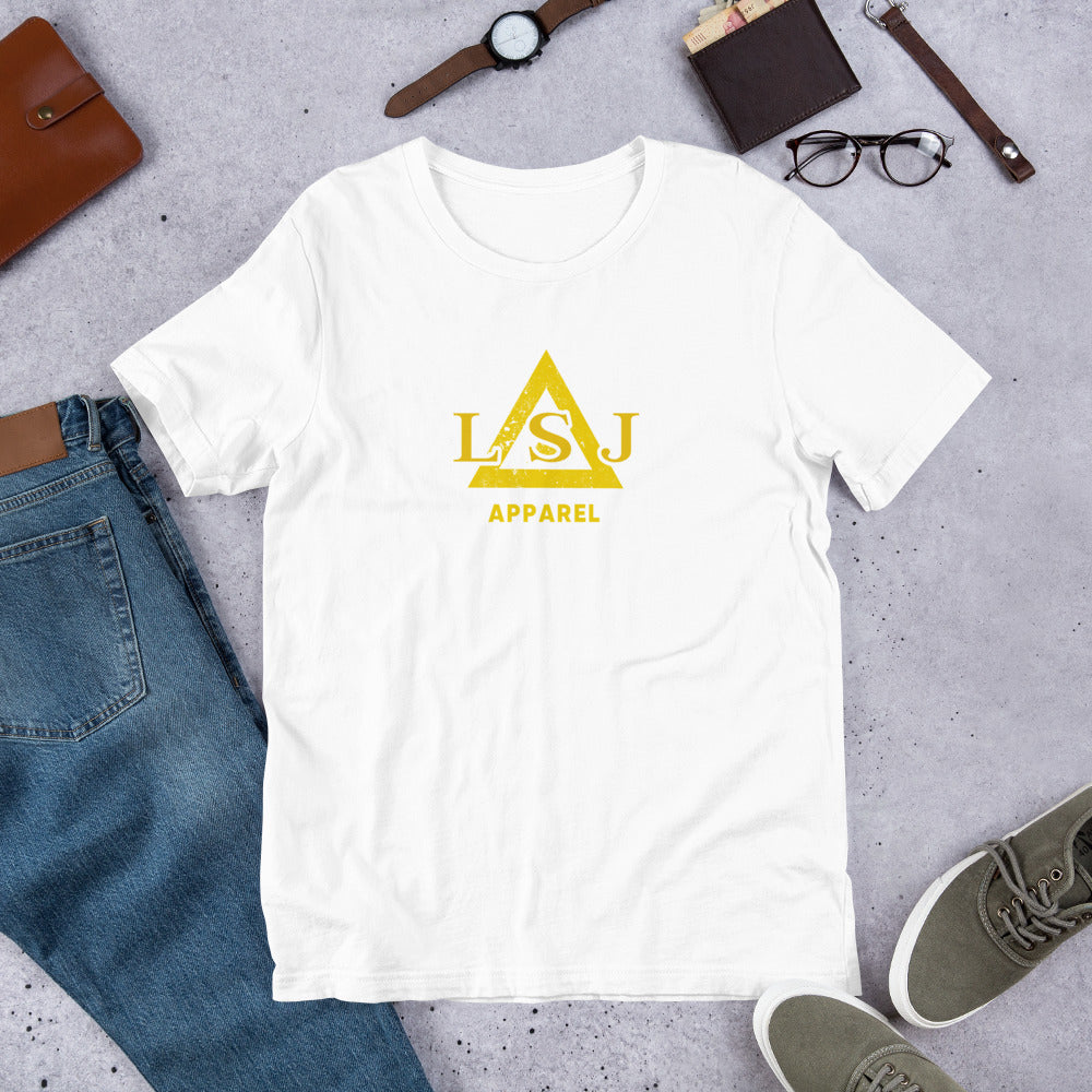 LSJ Apparel Brand T-Shirt White