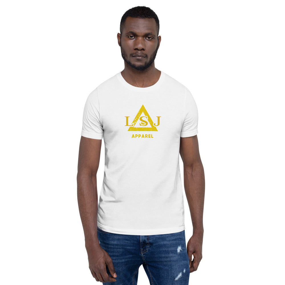 LSJ Apparel Brand T-Shirt White
