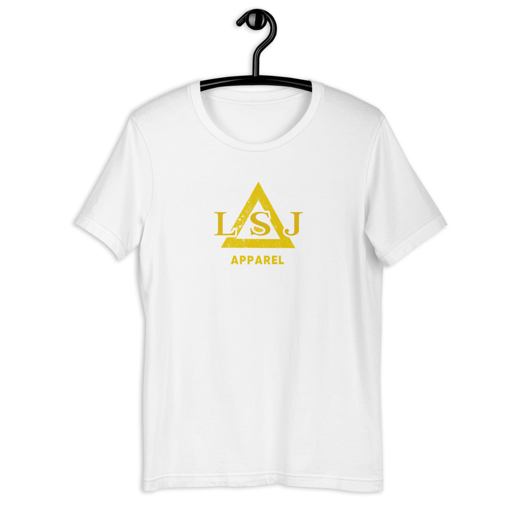 LSJ Apparel Brand T-Shirt White