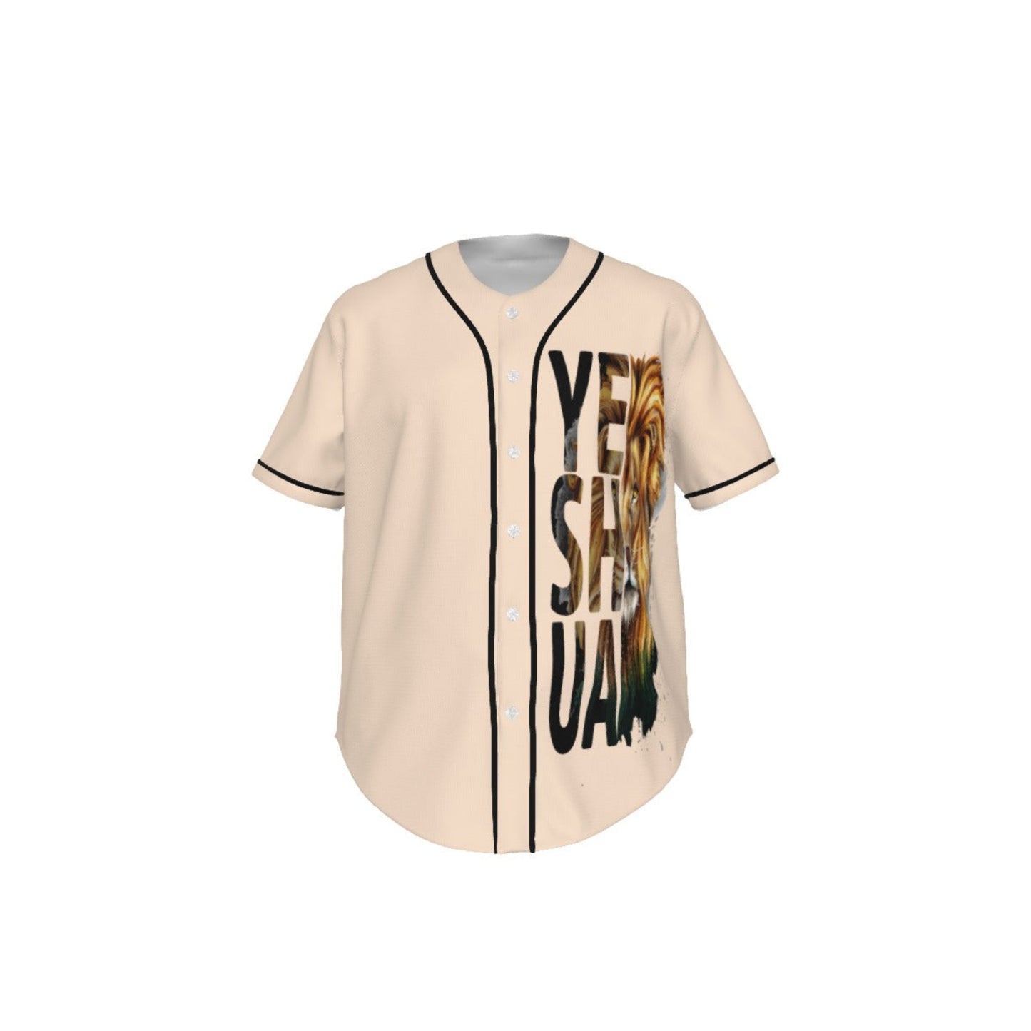 Yeshua Baseball Jersey With Pinstripes