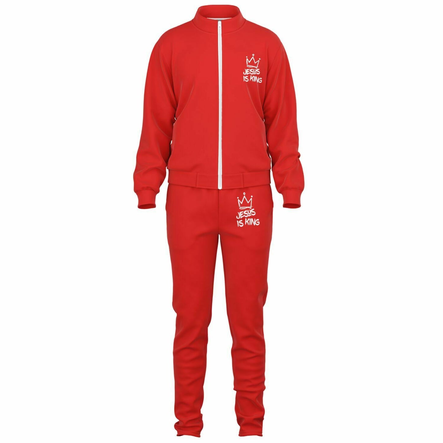Jesus Is King Red Tracksuit