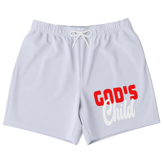 God's Child Silver Shorts