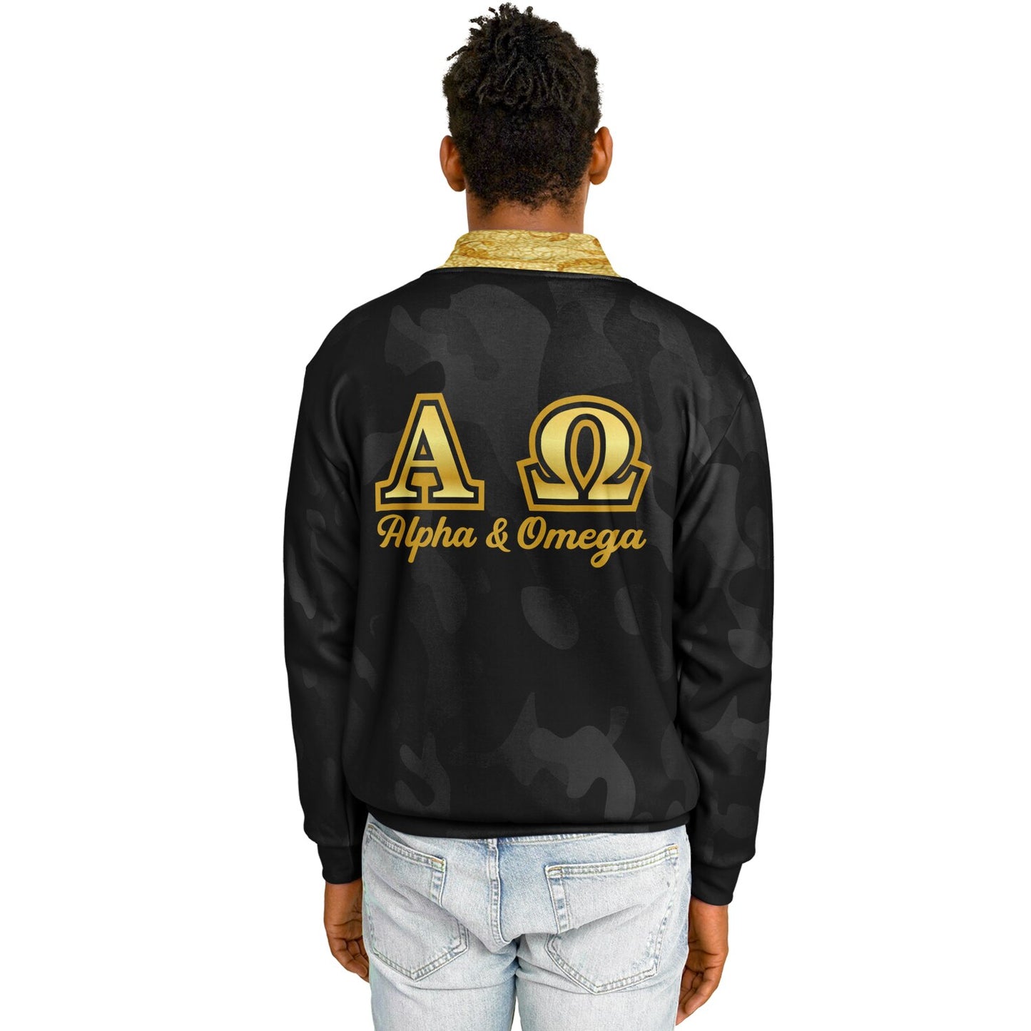 Alpha & Omega Varsity Jacket