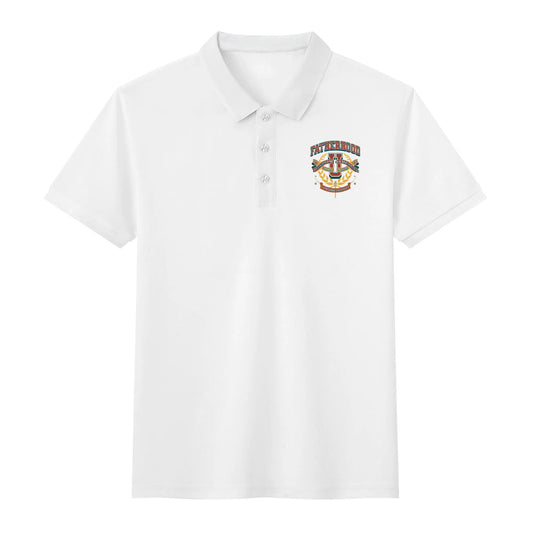 Fatherhood University Cotton Polo Shirt