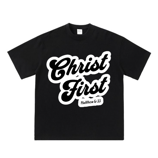 Christ First Shaka Wear Max Heavyweight T-shirt