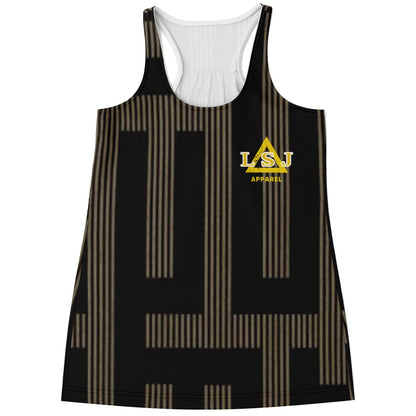 Golden Aztec Nights Racerback Tank Top