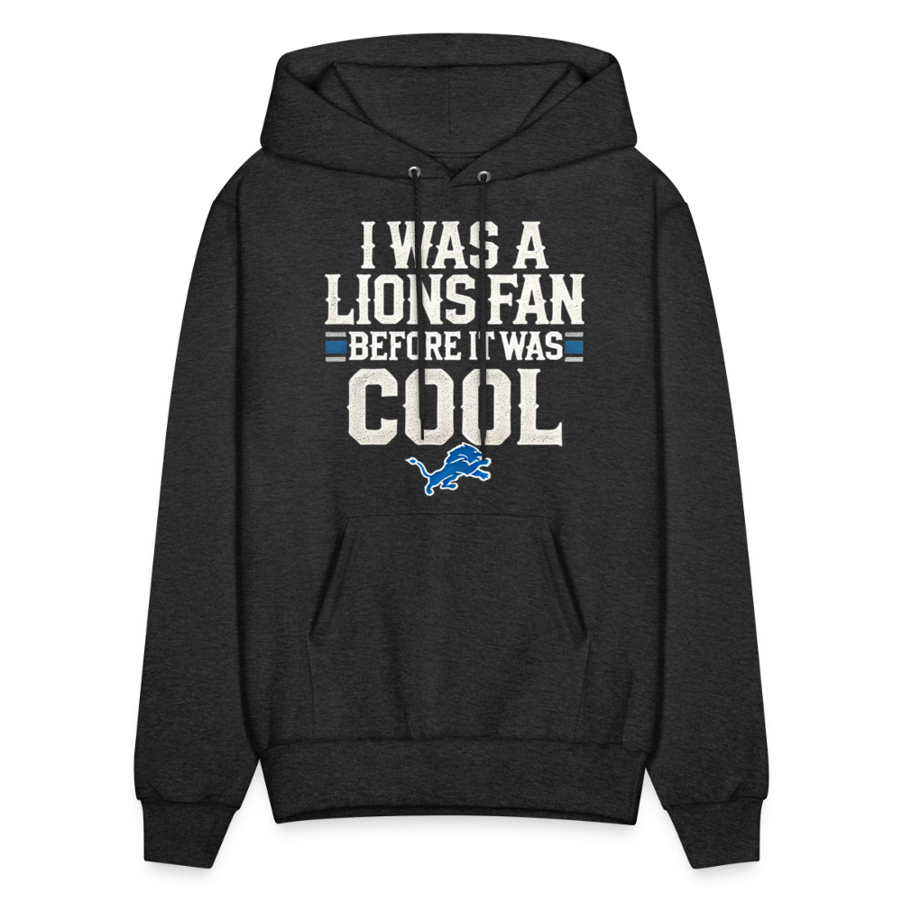 Cool Lions Fan Hoodie - charcoal grey