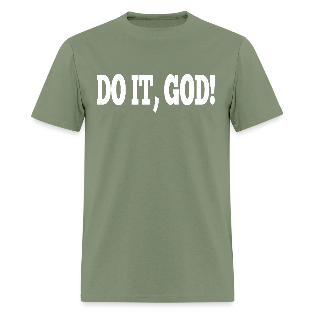 Do It God T-Shirt - military green