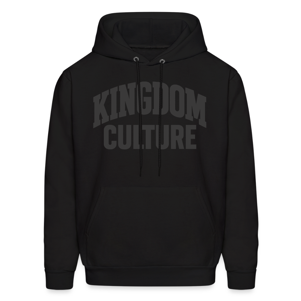 Kingdom Culture Black on Black Hoodie - black