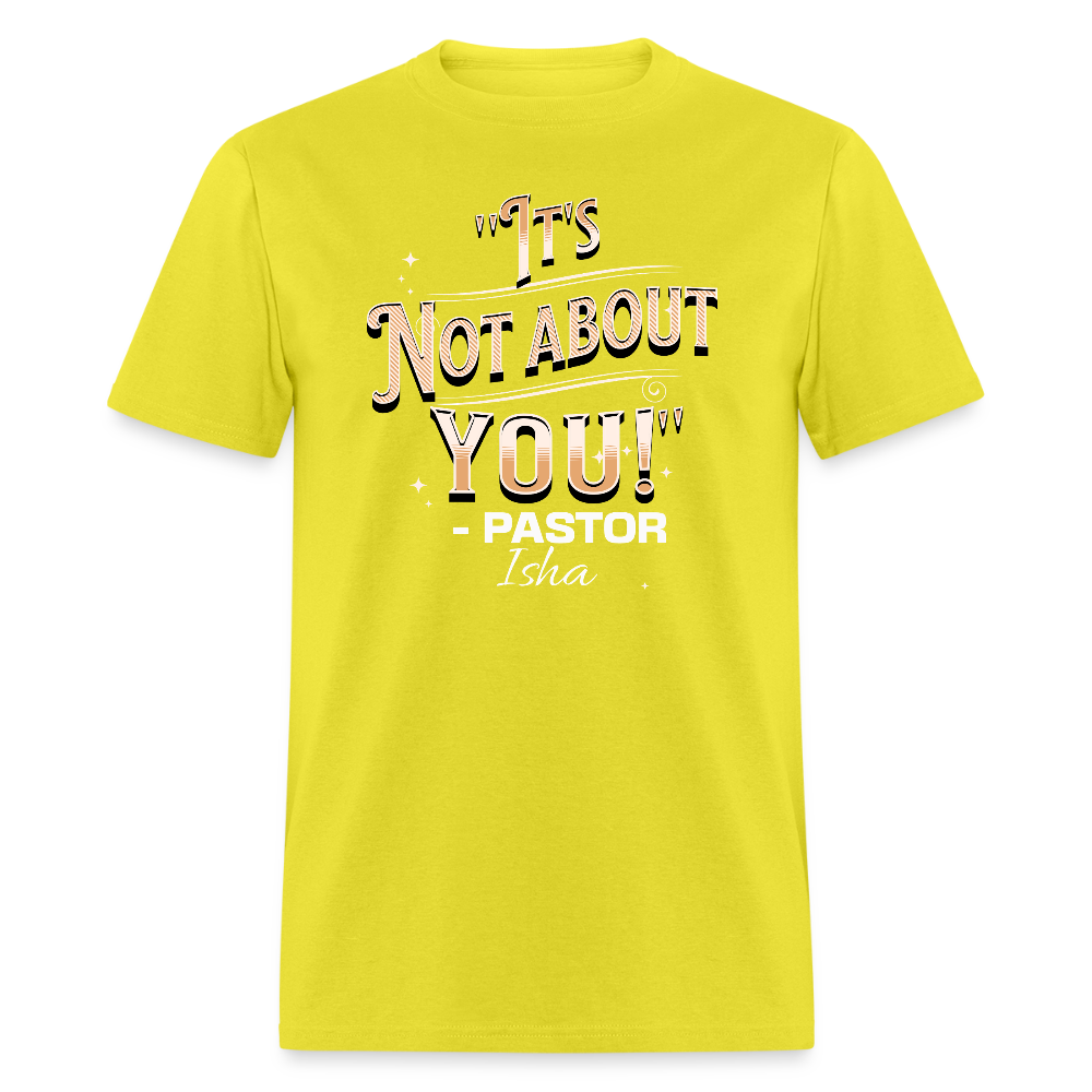 Pastor Isha T-Shirt - yellow