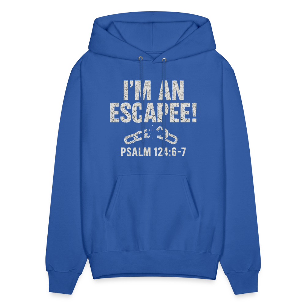 I'm An Escapee Hoodie - royal blue