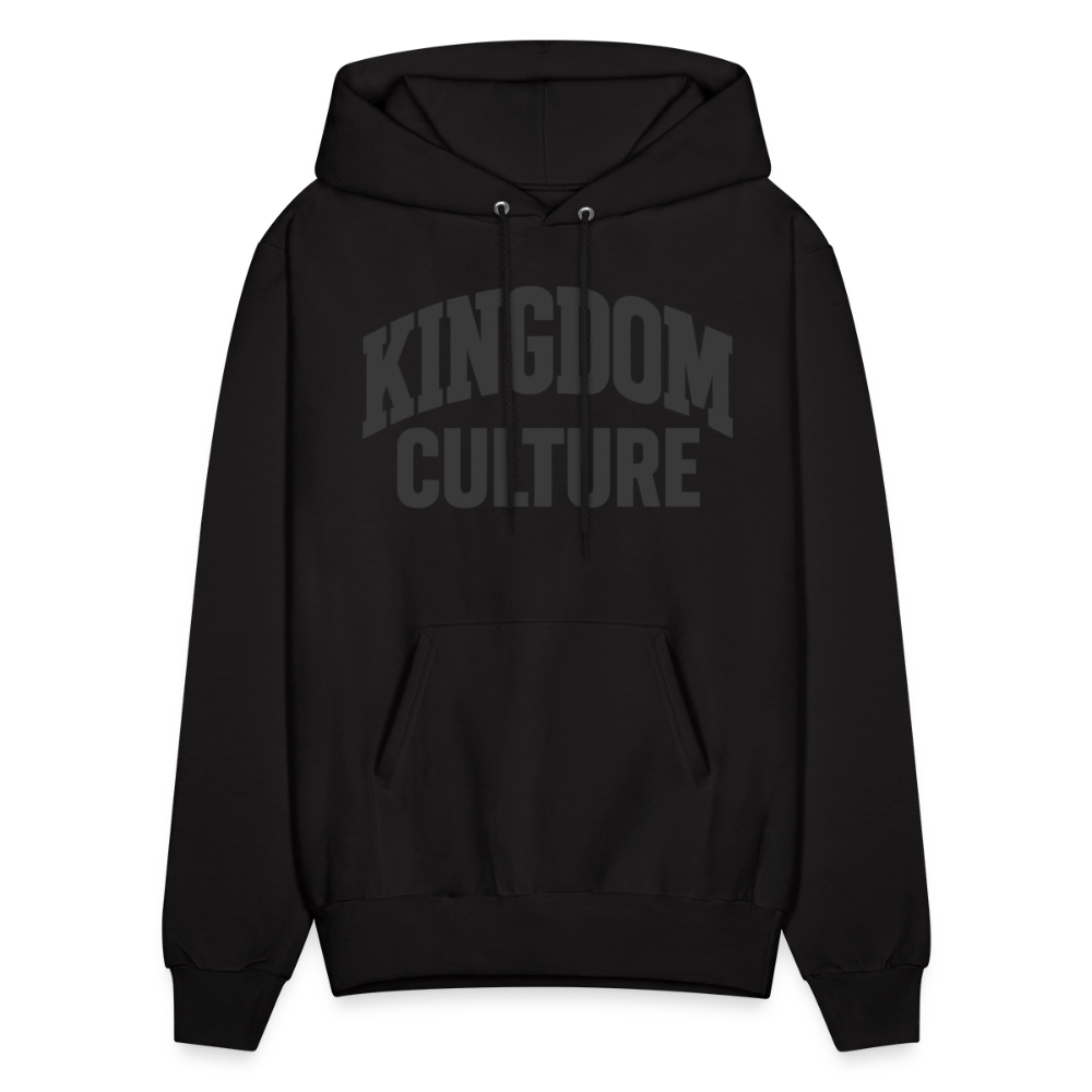 Kingdom Culture Black on Black Hoodie - black