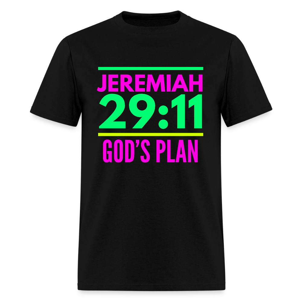 God's Plan Unisex T-Shirt - black