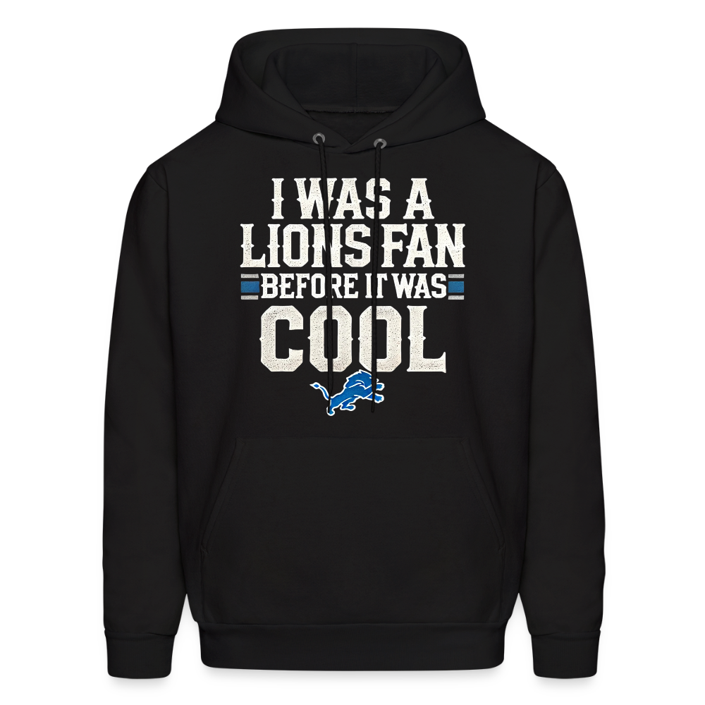Cool Lions Fan Hoodie - black