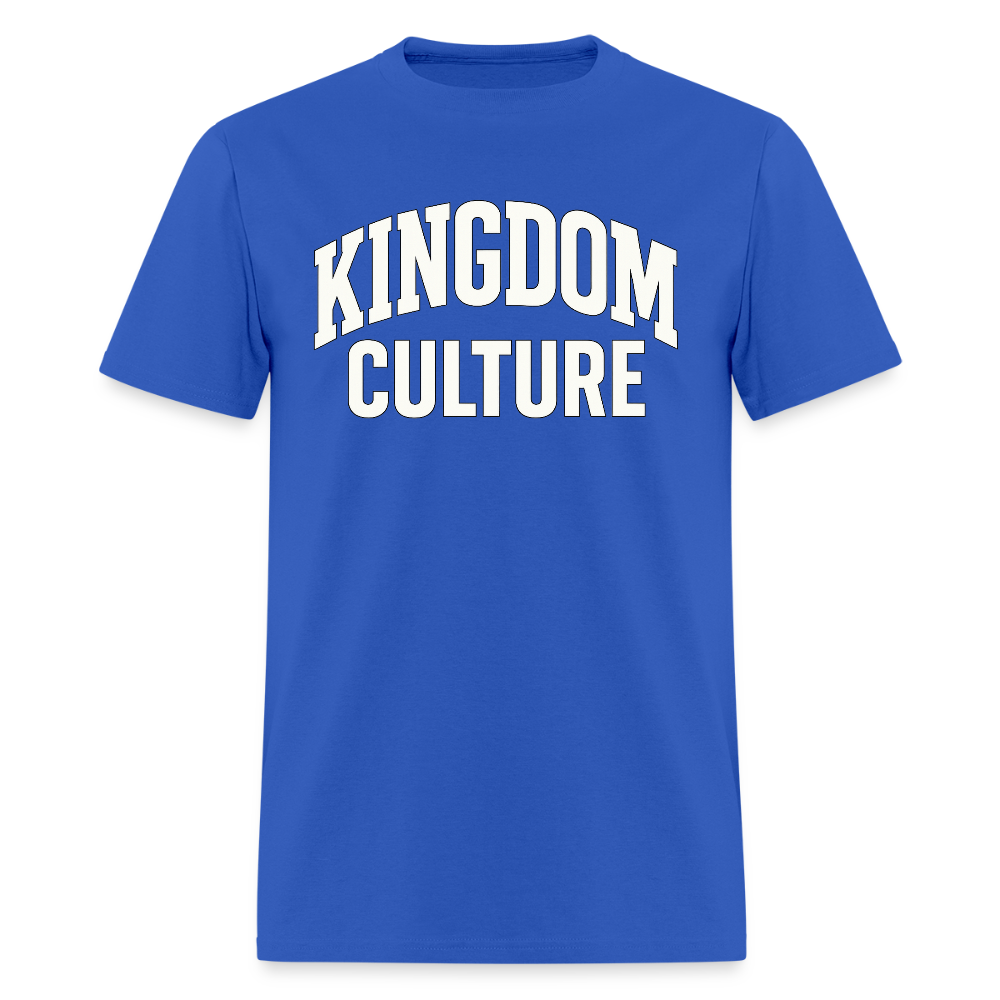 Kingdom Culture T-Shirt - royal blue