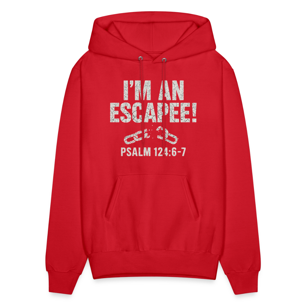 I'm An Escapee Hoodie - red