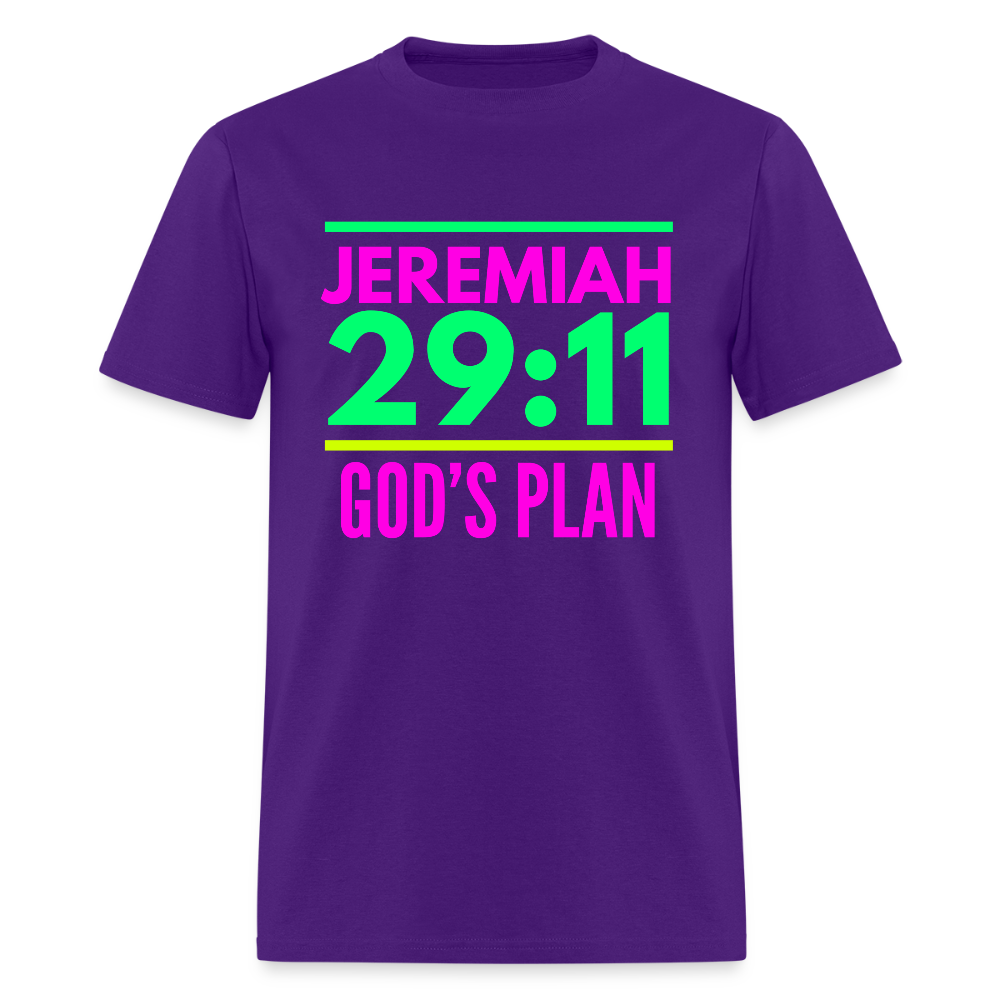 God's Plan Unisex T-Shirt - purple
