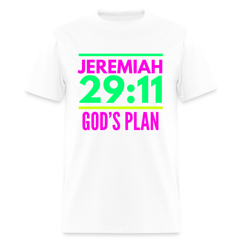 God's Plan Unisex T-Shirt - white