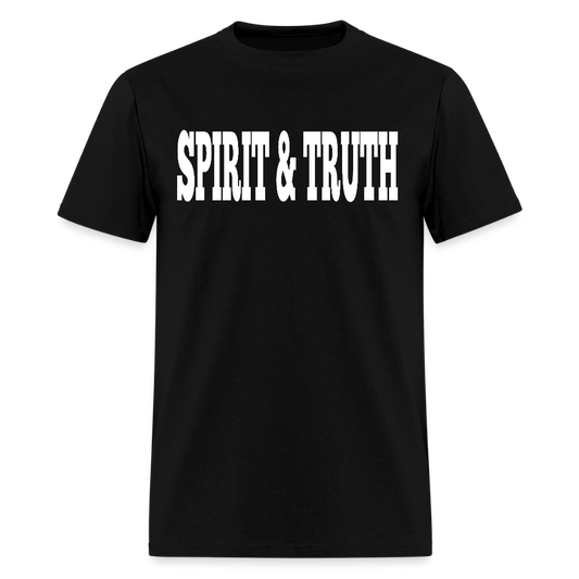 Spirit & Truth T-Shirt - black