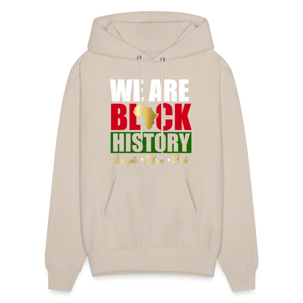 We Are Black History Hoodie - Sand