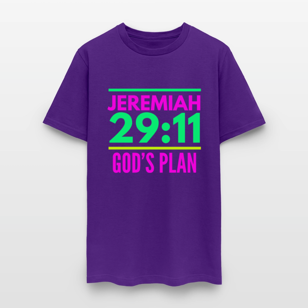 God's Plan Unisex T-Shirt - purple
