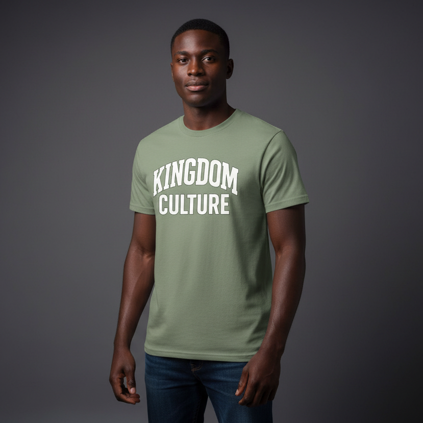 Kingdom Culture T-Shirt - military green