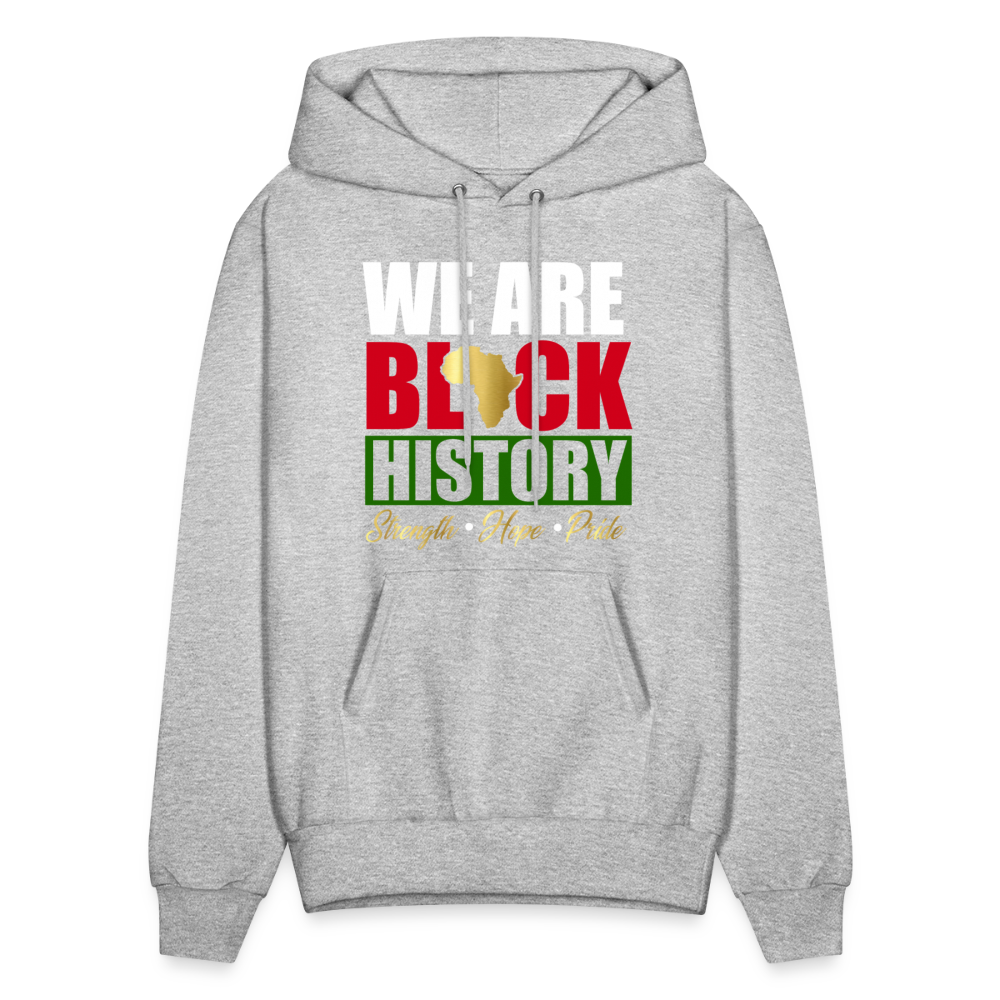 We Are Black History Hoodie - heather gray